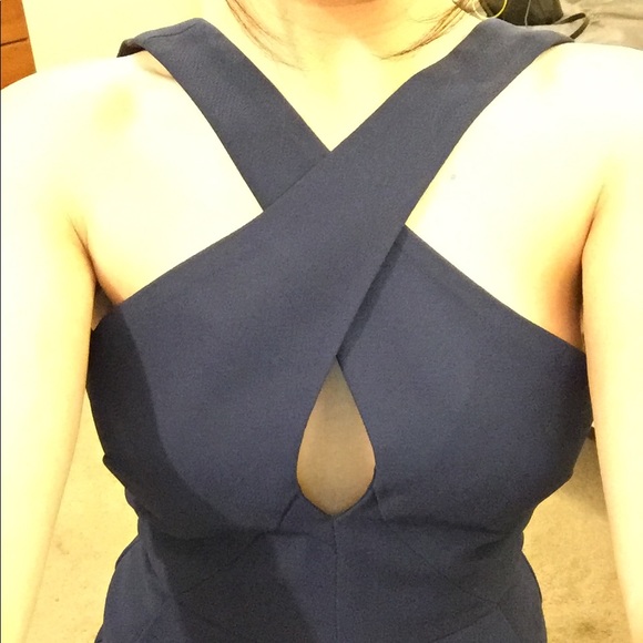 BCBGeneration Navy Blue Romper - Picture 2 of 5